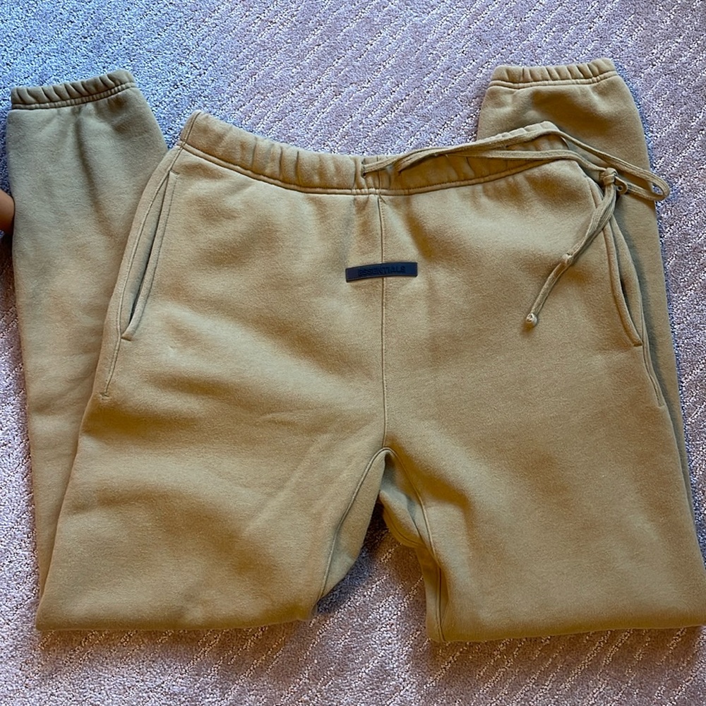 Essentials Men’s joggers size small.